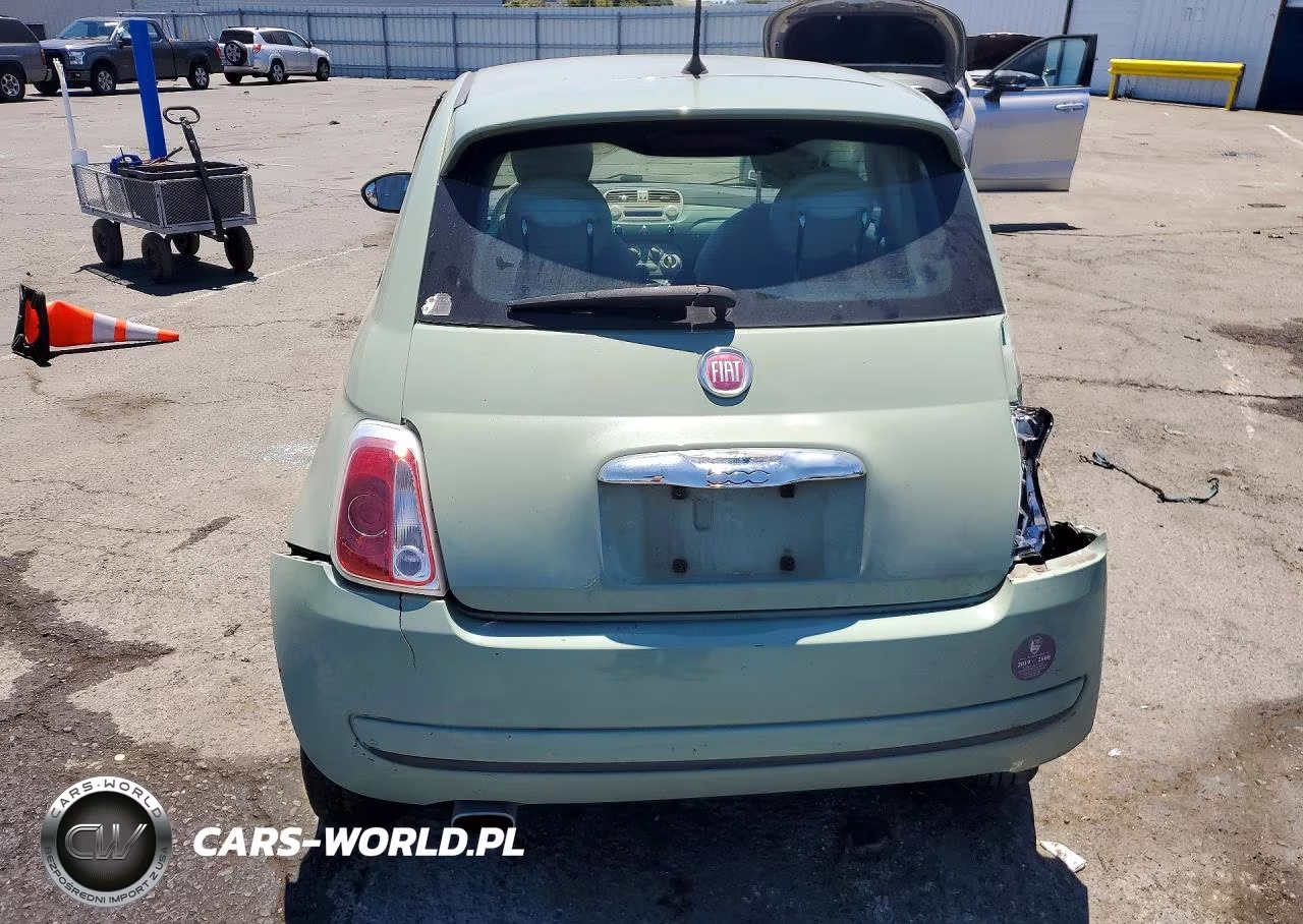 2013 Fiat 500 Pop VIN:3C3CFFAR7DT603259 - 6
