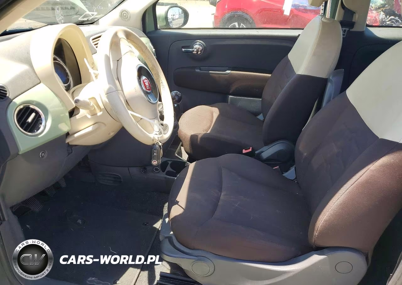 2013 Fiat 500 Pop VIN:3C3CFFAR7DT603259 - 7