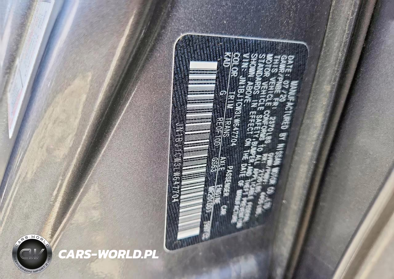 2020 Nissan Rogue Sport S VIN:JN1BJ1CW3LW647704 - 13