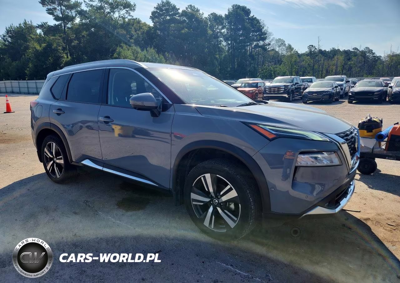 2021 Nissan Rogue Platinum VIN:JN8AT3DC7MW107474 - 4