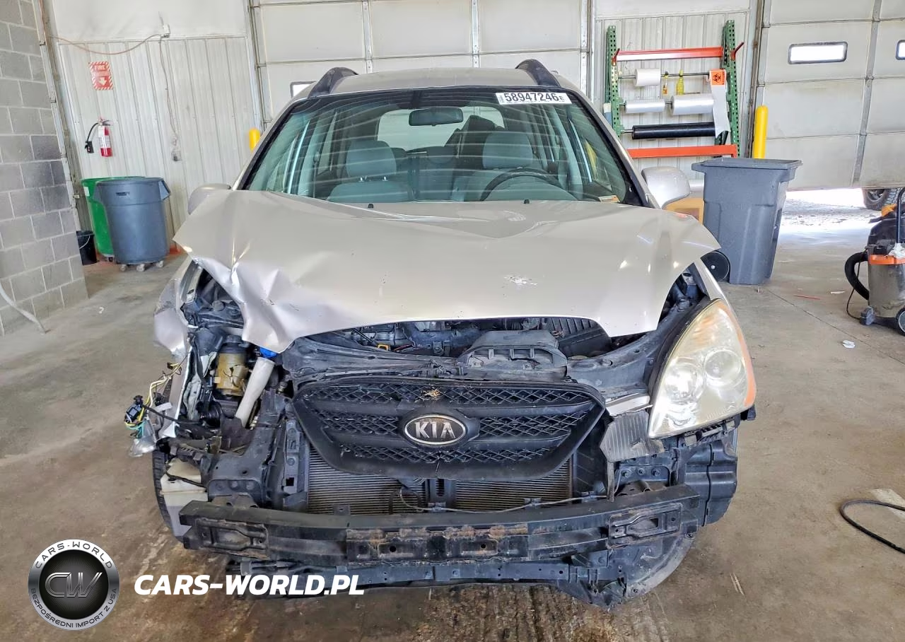 2008 Kia Rondo Lx VIN:KNAFG526287182966 - 5
