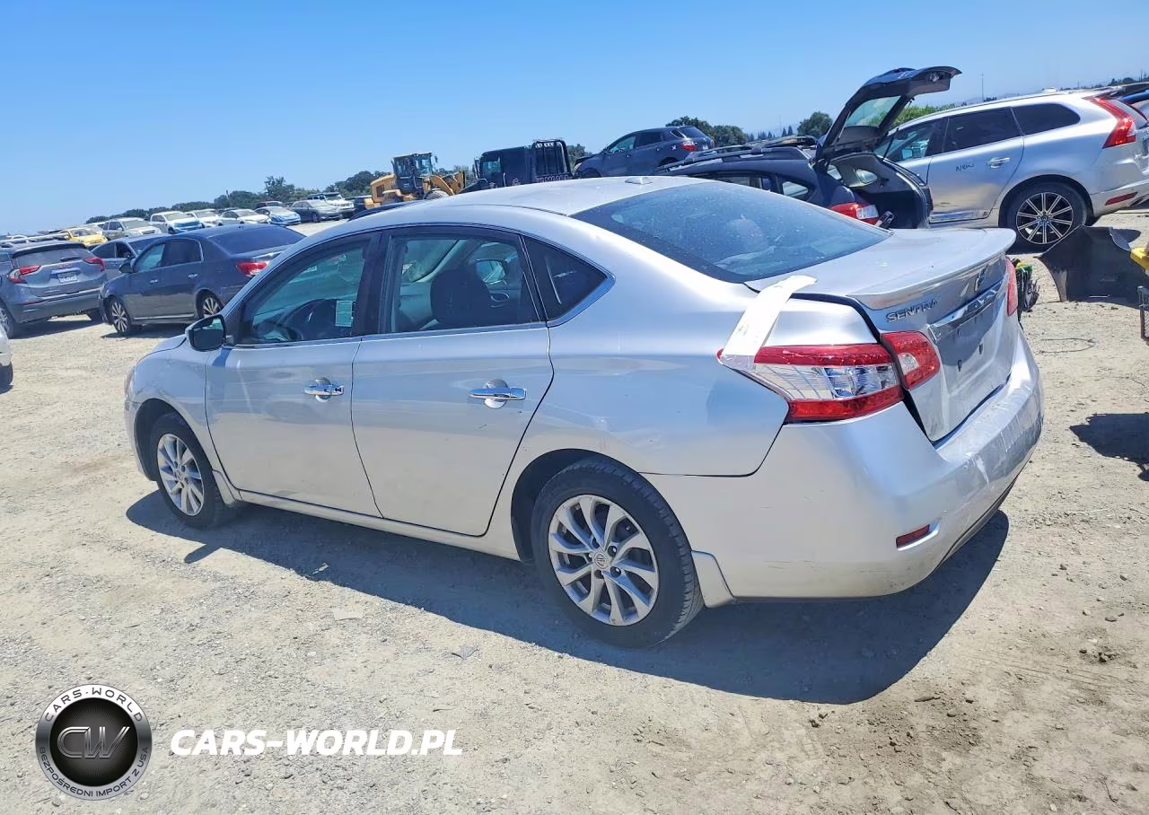 2015 Nissan Sentra Sv VIN:3N1AB7AP1FY323610 - 2