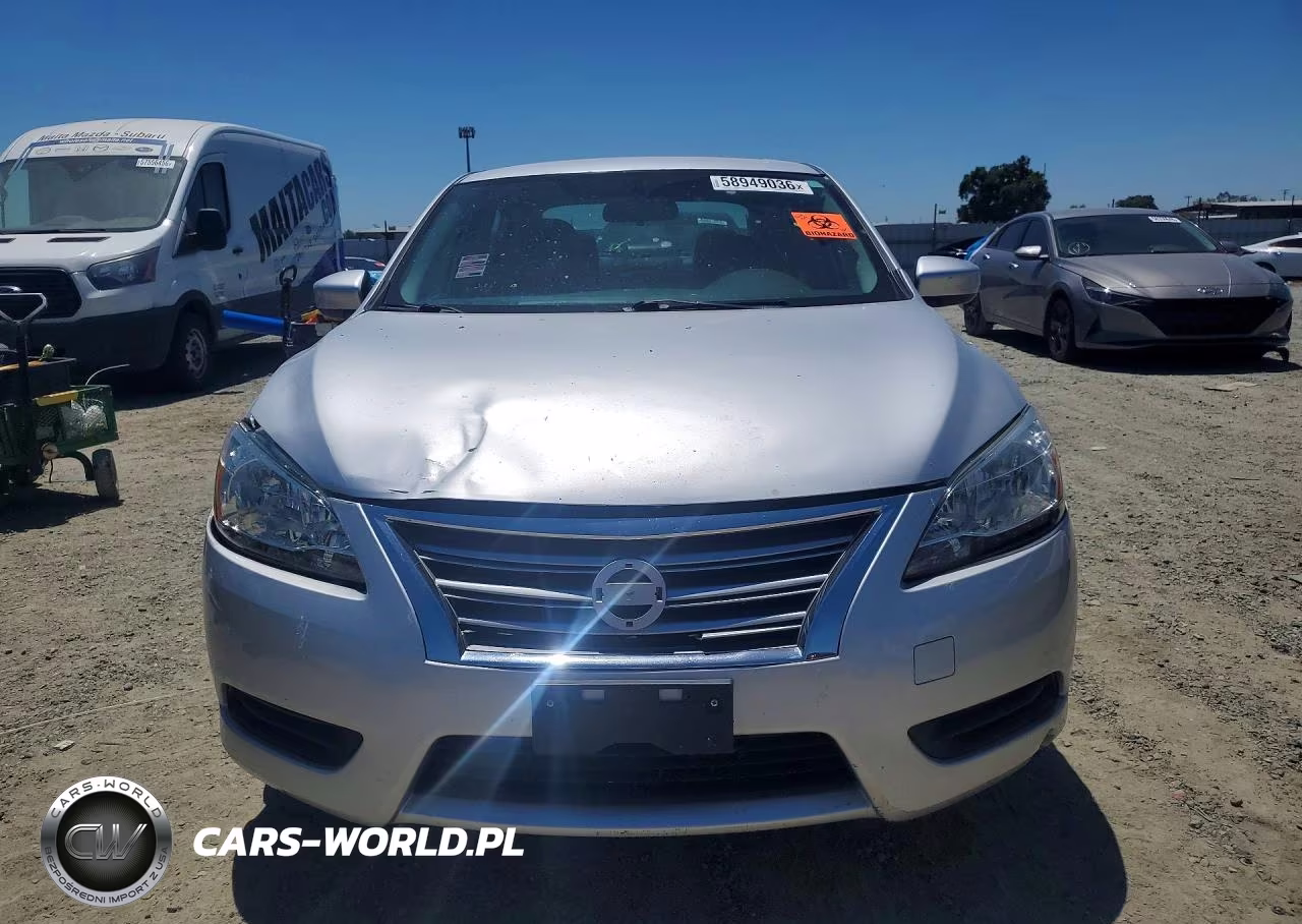 2015 Nissan Sentra Sv VIN:3N1AB7AP1FY323610 - 5