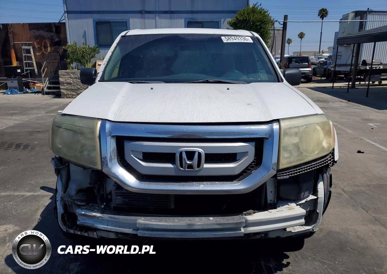 2009 Honda Pilot Lx VIN:5FNYF38299B010551 - 5