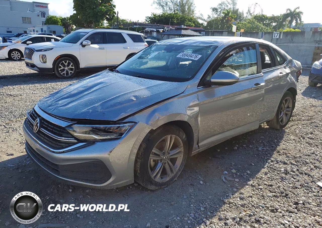 2024 Volkswagen Jetta Se VIN:3VWEM7BUXRM035834 - 2