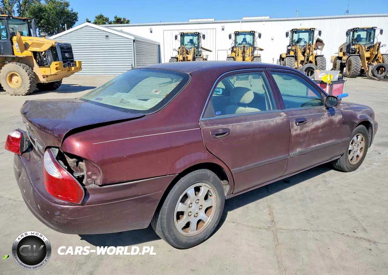 2001 Mazda 626 Es VIN:1YVGF22C115233352 - 3