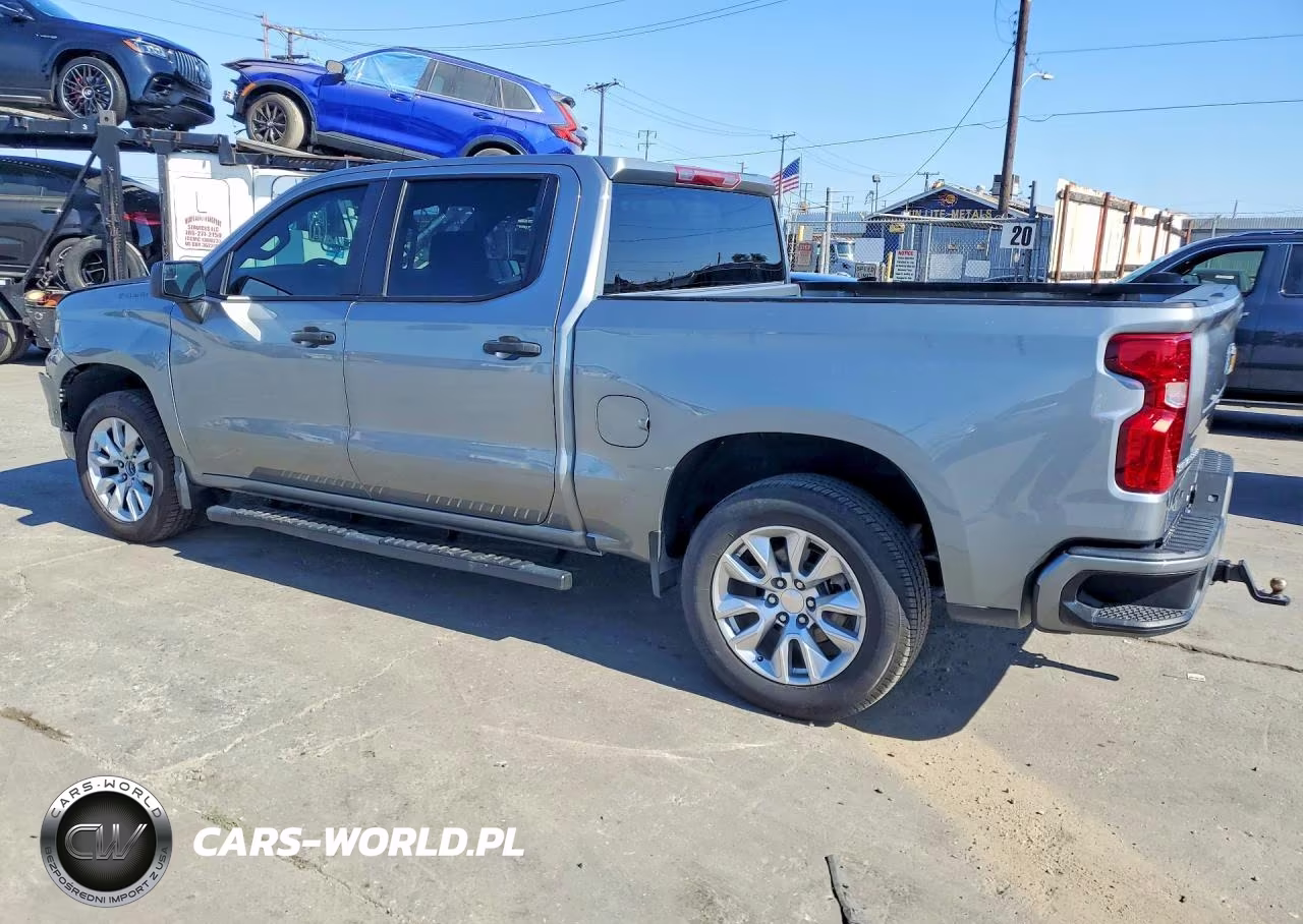 2025 Chevrolet Silverado 1500 2Wd Short Bed Custom VIN:3GCPABEK9SG240020 - 2