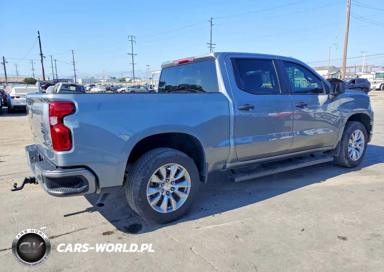 2025 Chevrolet Silverado 1500 2Wd Short Bed Custom VIN:3GCPABEK9SG240020 - 3