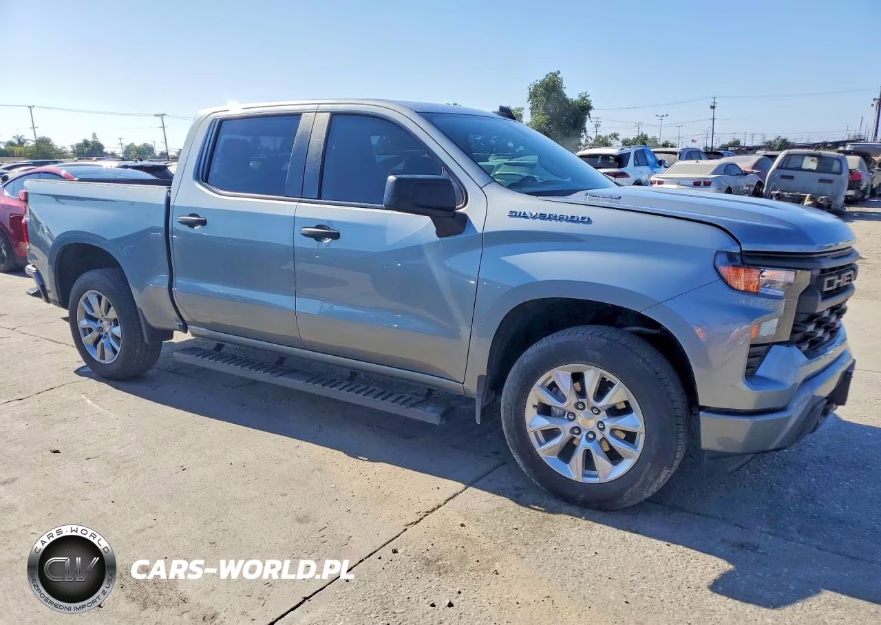 2025 Chevrolet Silverado 1500 2Wd Short Bed Custom VIN:3GCPABEK9SG240020 - 4