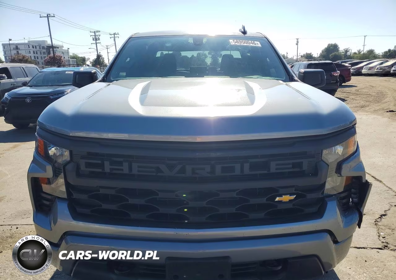2025 Chevrolet Silverado 1500 2Wd Short Bed Custom VIN:3GCPABEK9SG240020 - 5