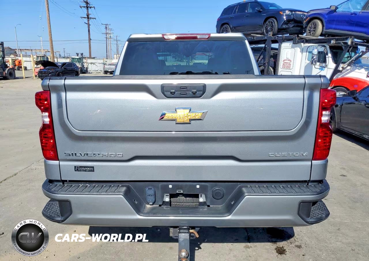2025 Chevrolet Silverado 1500 2Wd Short Bed Custom VIN:3GCPABEK9SG240020 - 6