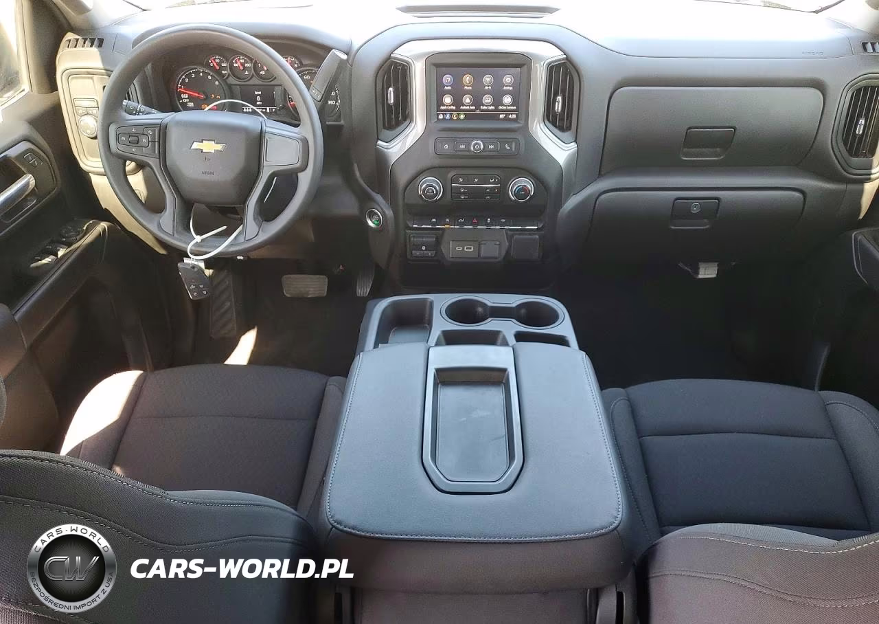 2025 Chevrolet Silverado 1500 2Wd Short Bed Custom VIN:3GCPABEK9SG240020 - 8