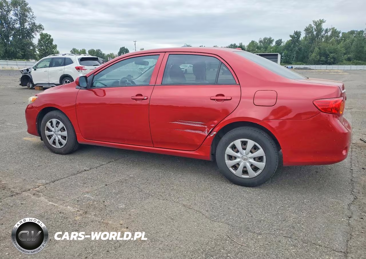 2009 Toyota Corolla Le VIN:JTDBL40E099076278 - 2