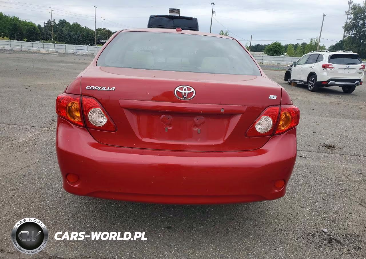 2009 Toyota Corolla Le VIN:JTDBL40E099076278 - 6