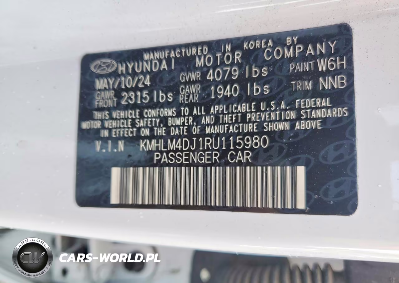 2024 Hyundai Elantra Blue VIN:KMHLM4DJ1RU115980 - 13