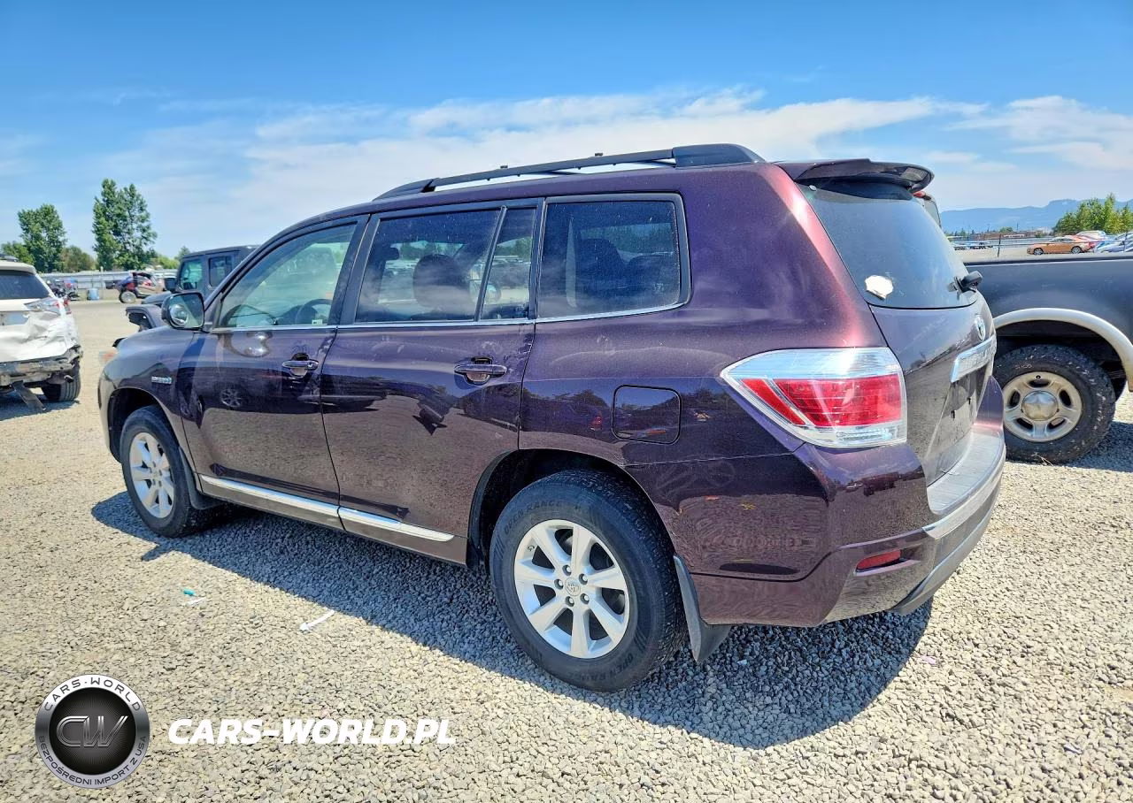 2013 Toyota Highlander Hybrid VIN:JTEBC3EH6D2017780 - 2