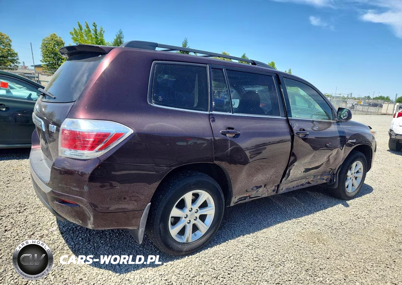 2013 Toyota Highlander Hybrid VIN:JTEBC3EH6D2017780 - 3