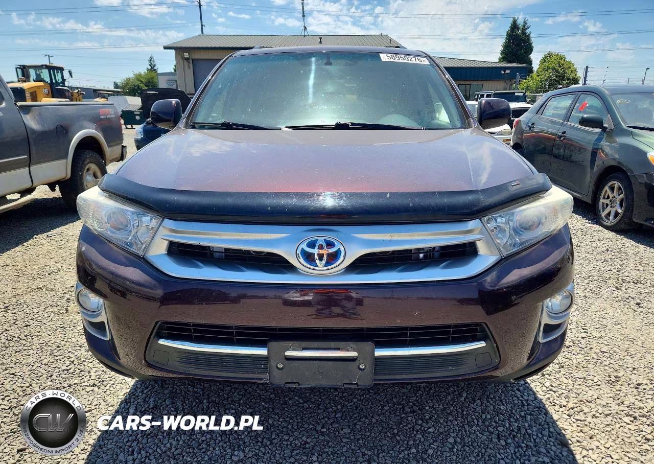 2013 Toyota Highlander Hybrid VIN:JTEBC3EH6D2017780 - 5