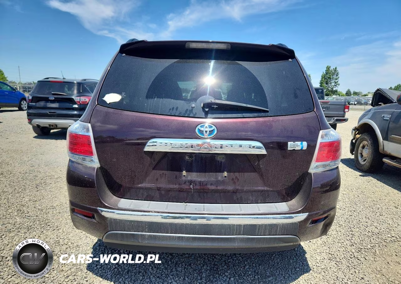 2013 Toyota Highlander Hybrid VIN:JTEBC3EH6D2017780 - 6