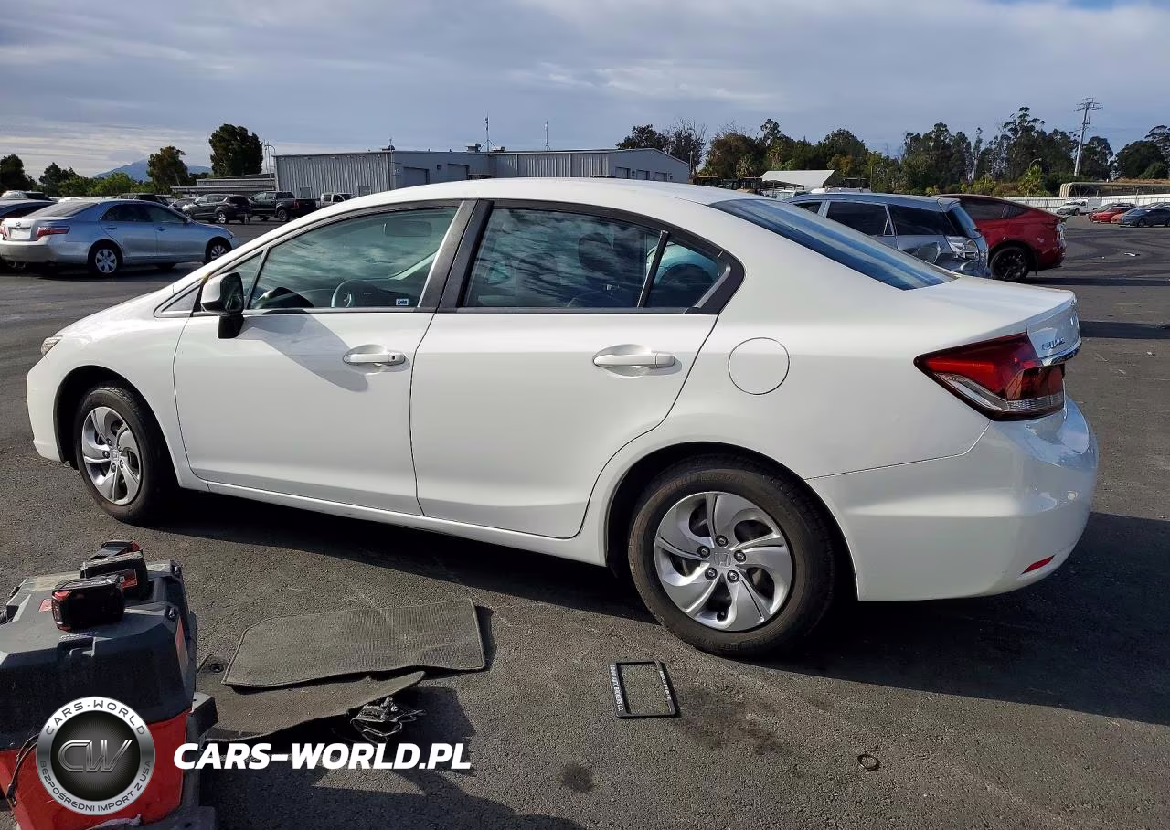 2013 Honda Civic Lx VIN:19XFB2F52DE278026 - 2