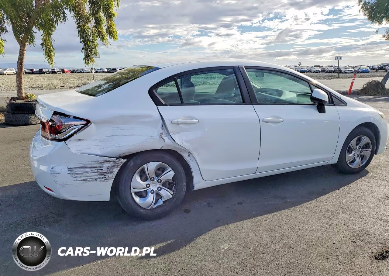 2013 Honda Civic Lx VIN:19XFB2F52DE278026 - 3