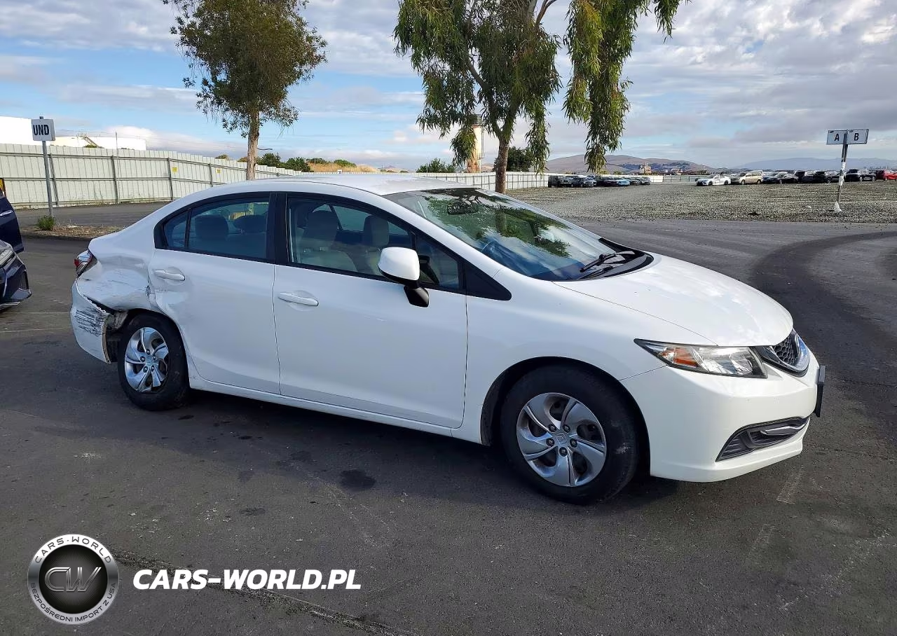 2013 Honda Civic Lx VIN:19XFB2F52DE278026 - 4