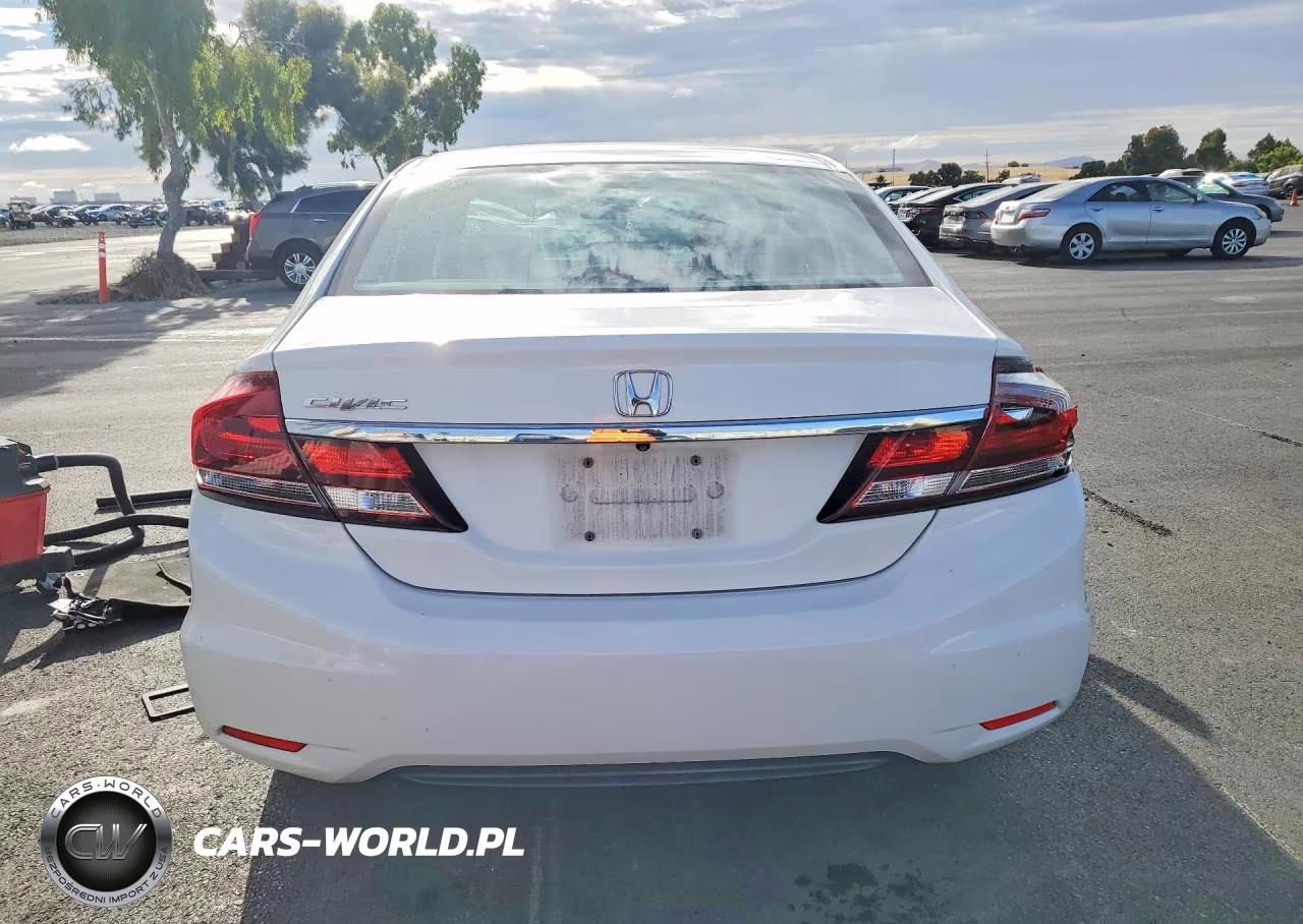 2013 Honda Civic Lx VIN:19XFB2F52DE278026 - 6