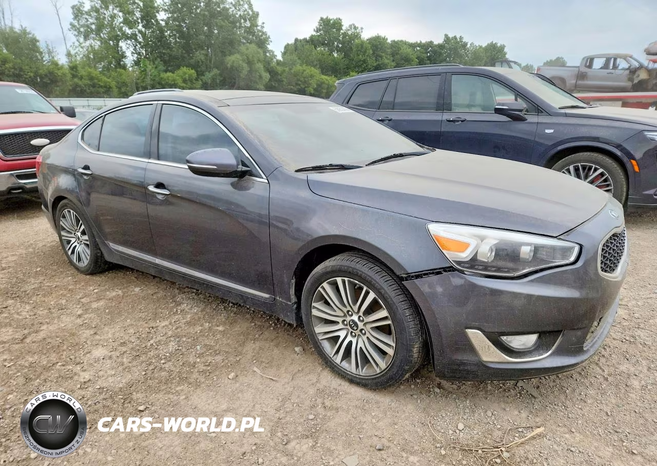 2016 Kia Cadenza Luxury VIN:KNALN4D75G5221486 - 4