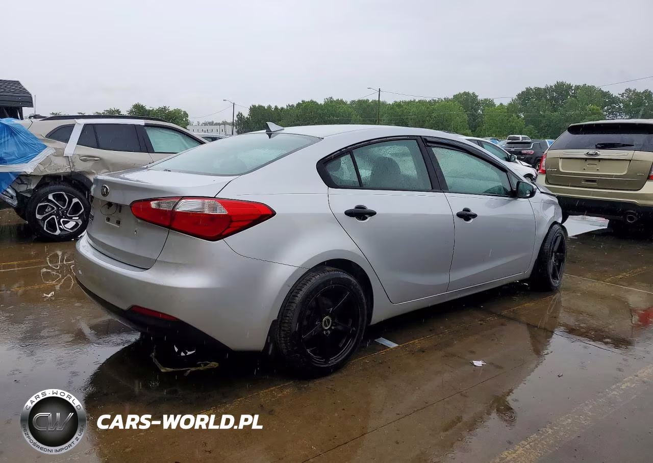 2015 Kia Forte Lx VIN:KNAFK4A6XF5434045 - 3