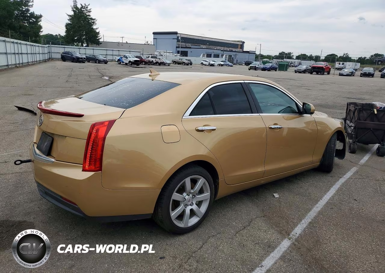 2013 Cadillac Ats VIN:1G6AA5RA3D0100273 - 3