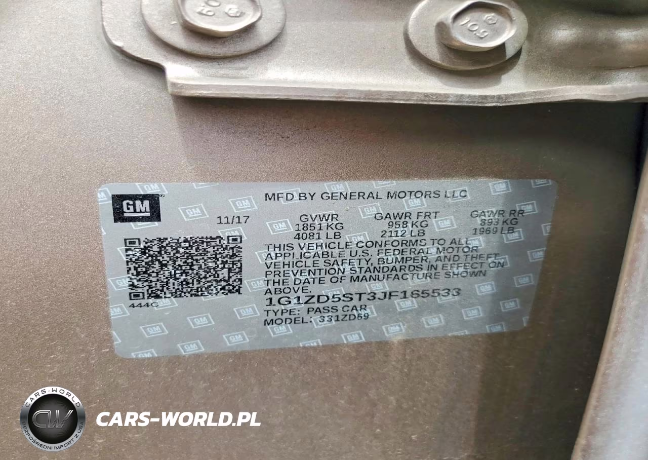 2018 Chevrolet Malibu Lt VIN:1G1ZD5ST3JF165533 - 12