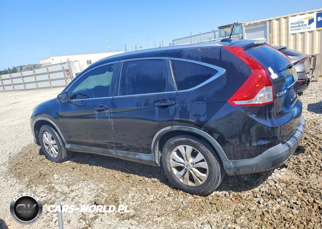 2012 Honda Cr-V Exl VIN:JHLRM4H75CC009934 - 2