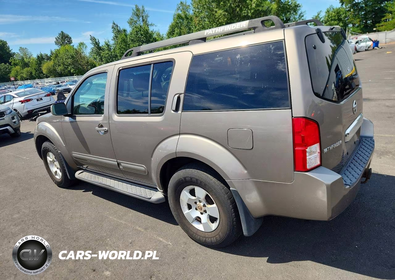 2006 Nissan Pathfinder S VIN:5N1AR18WX6C660252 - 2