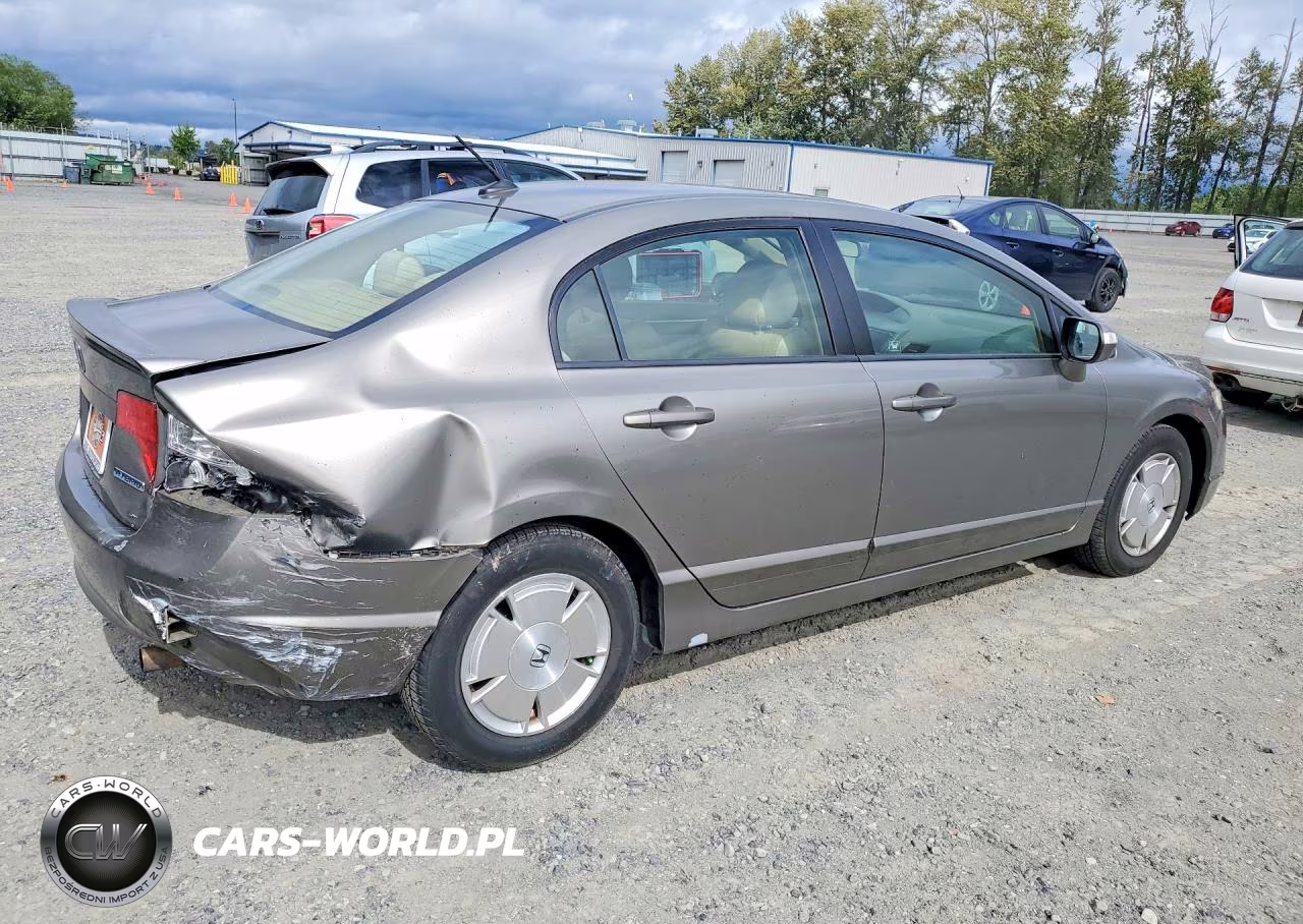 2008 Honda Civic Hybrid VIN:JHMFA36208S026002 - 3