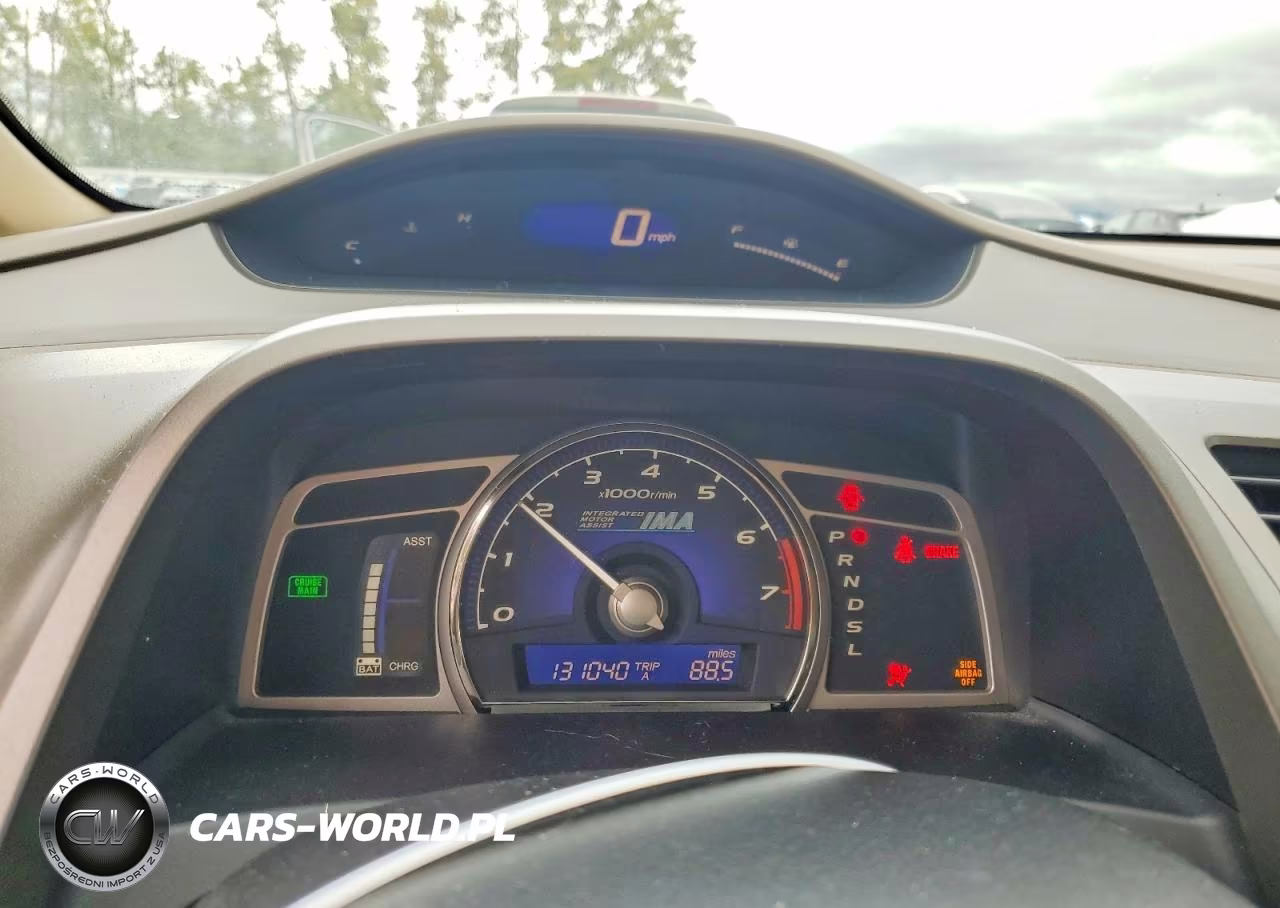 2008 Honda Civic Hybrid VIN:JHMFA36208S026002 - 9