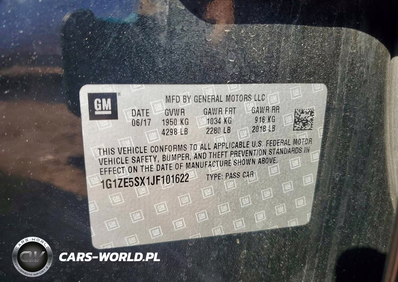 2018 Chevrolet Malibu Premier VIN:1G1ZE5SX1JF101622 - 12