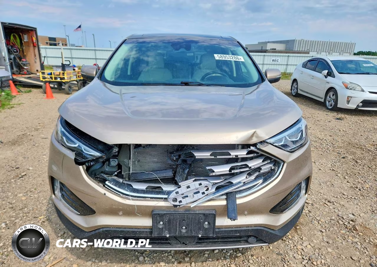 2020 Ford Edge Titanium VIN:2FMPK4K96LBA27603 - 5