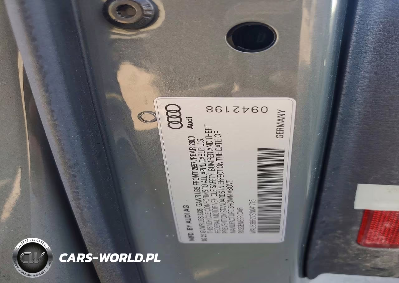 2025 Audi A6 VIN:WAUE3BF27SN041715 - 12
