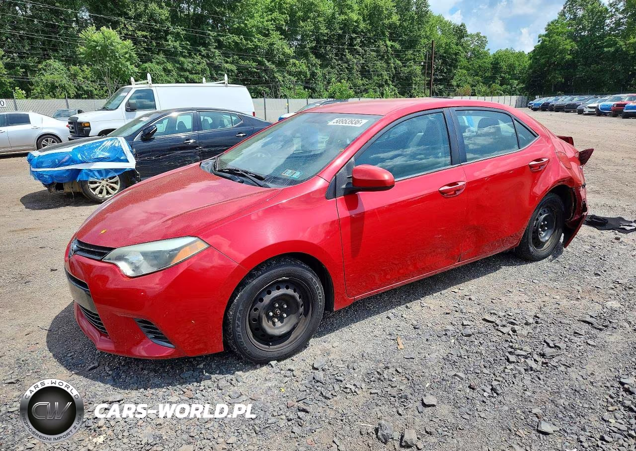 2016 Toyota Corolla Le – zdjęcie 1 z 12