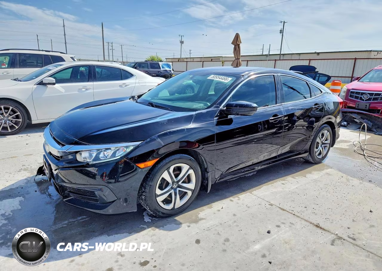 2018 Honda Civic Lx VIN:2HGFC2F53JH561470 - 1