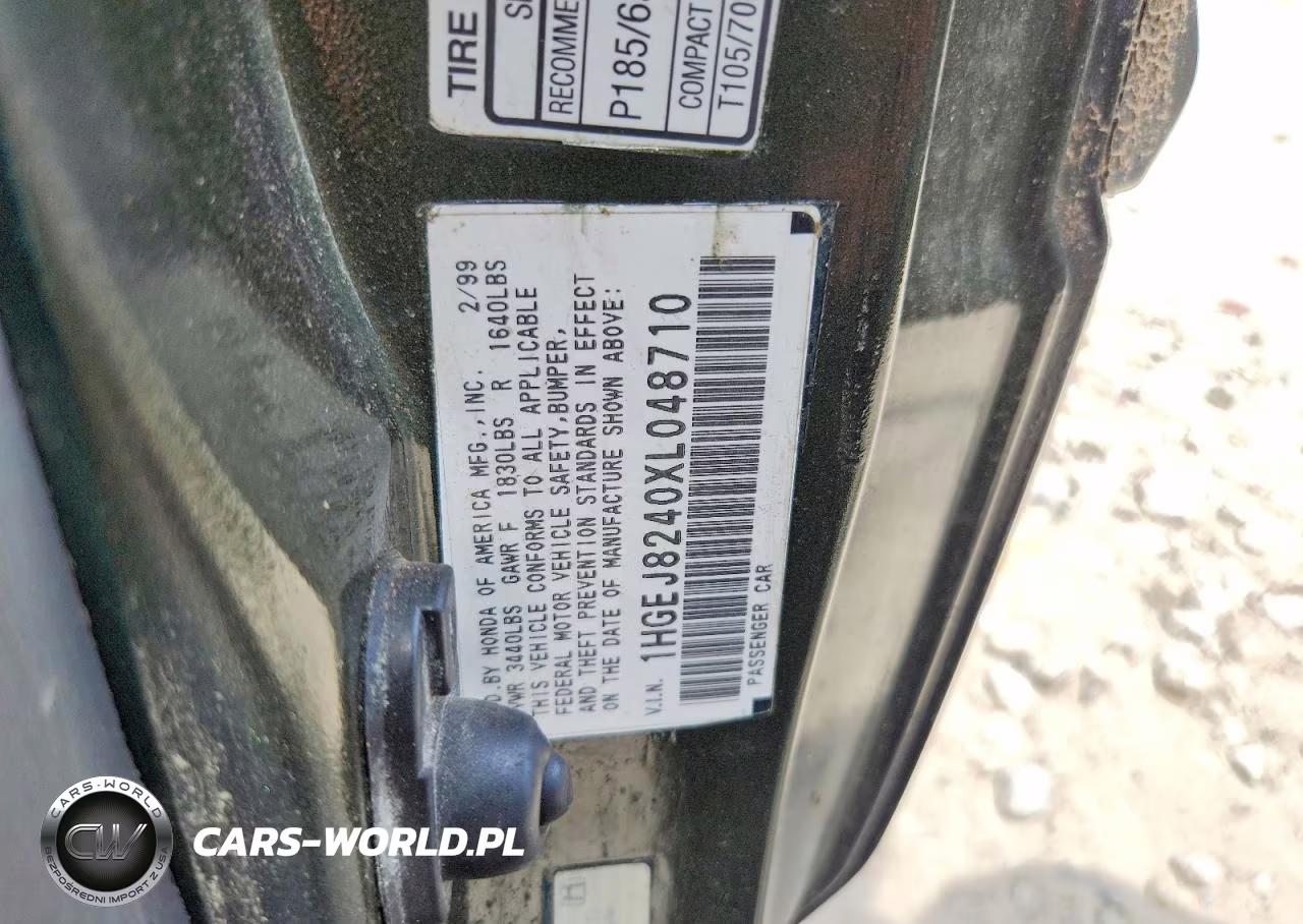 1999 Honda Civic Ex VIN:1HGEJ8240XL048710 - 12