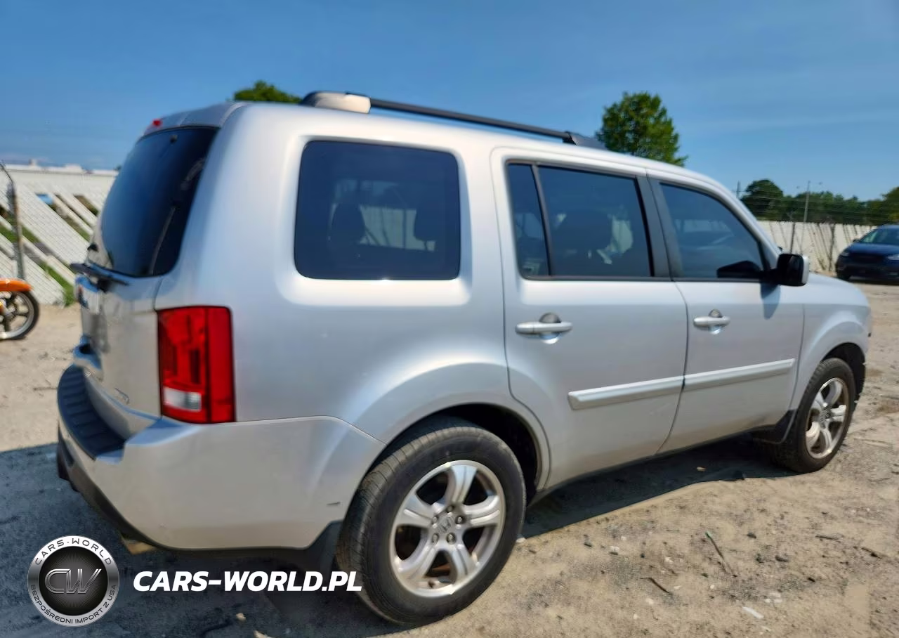 2013 Honda Pilot Exln VIN:5FNYF4H75DB043184 - 3