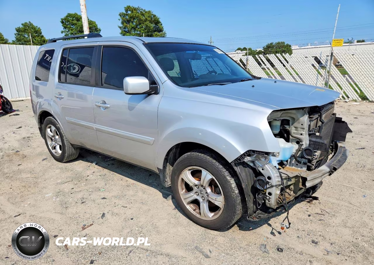 2013 Honda Pilot Exln VIN:5FNYF4H75DB043184 - 4