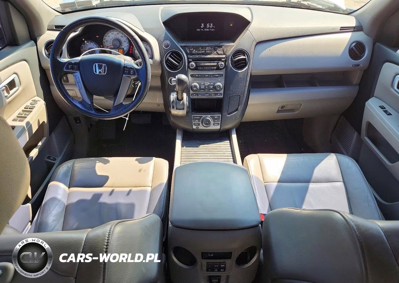 2013 Honda Pilot Exln VIN:5FNYF4H75DB043184 - 8