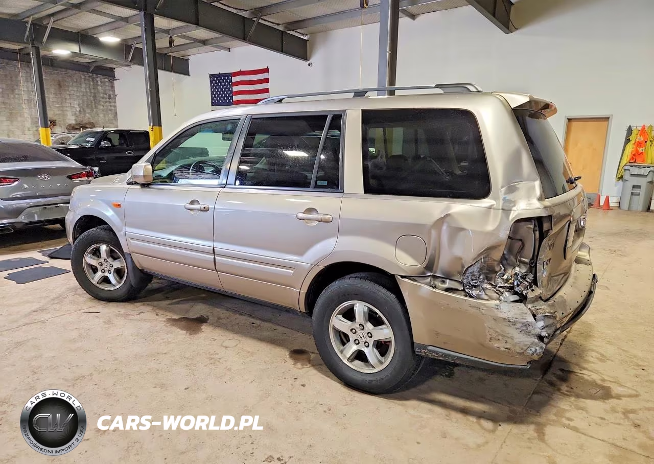 2007 Honda Pilot Exl VIN:5FNYF18537B013439 - 2