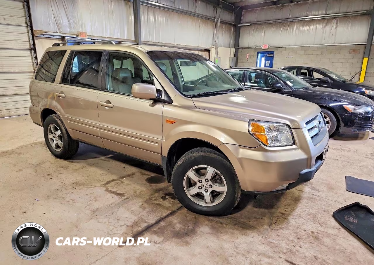 2007 Honda Pilot Exl VIN:5FNYF18537B013439 - 4