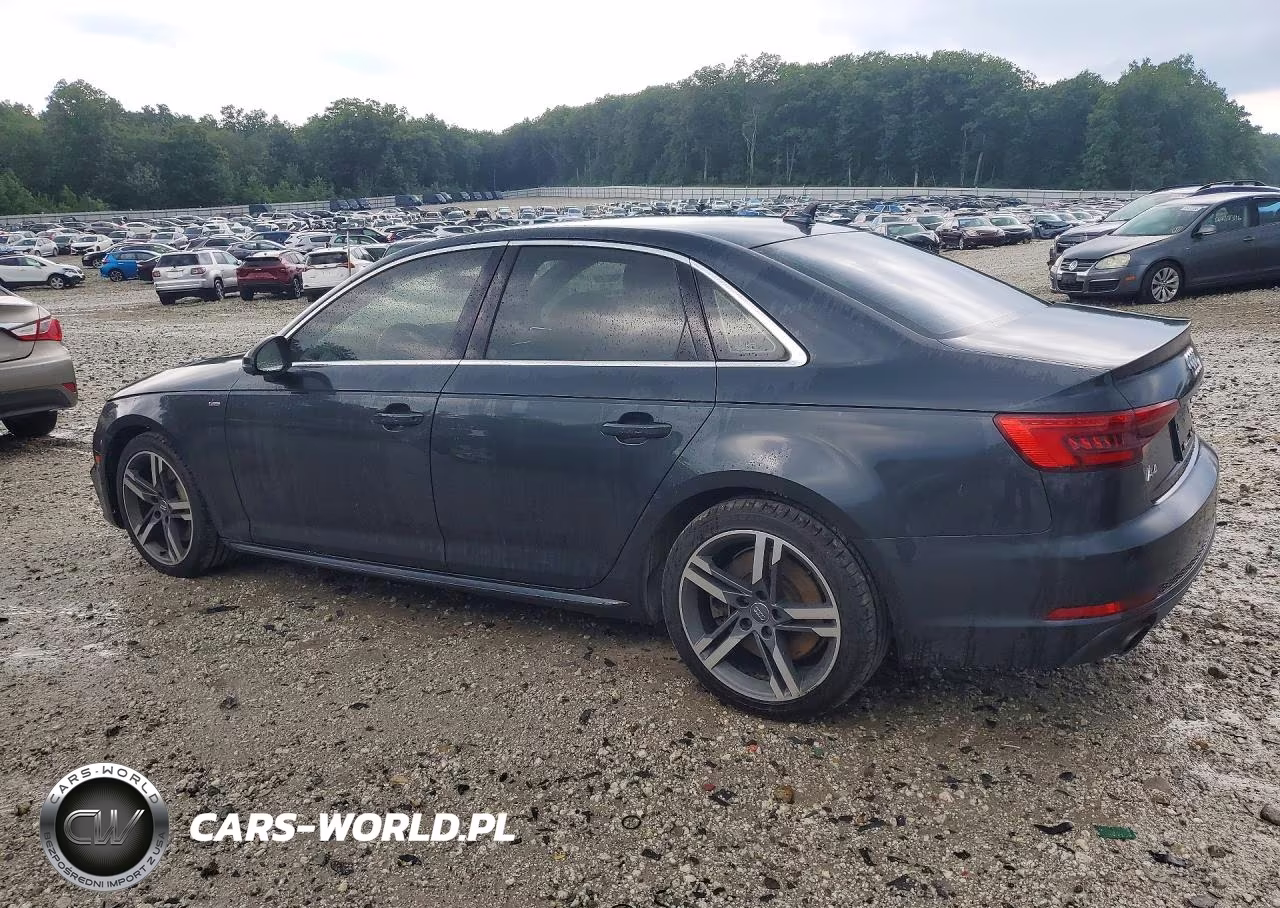 2017 Audi A4 Premium Plus VIN:WAUENAF47HA167434 - 2