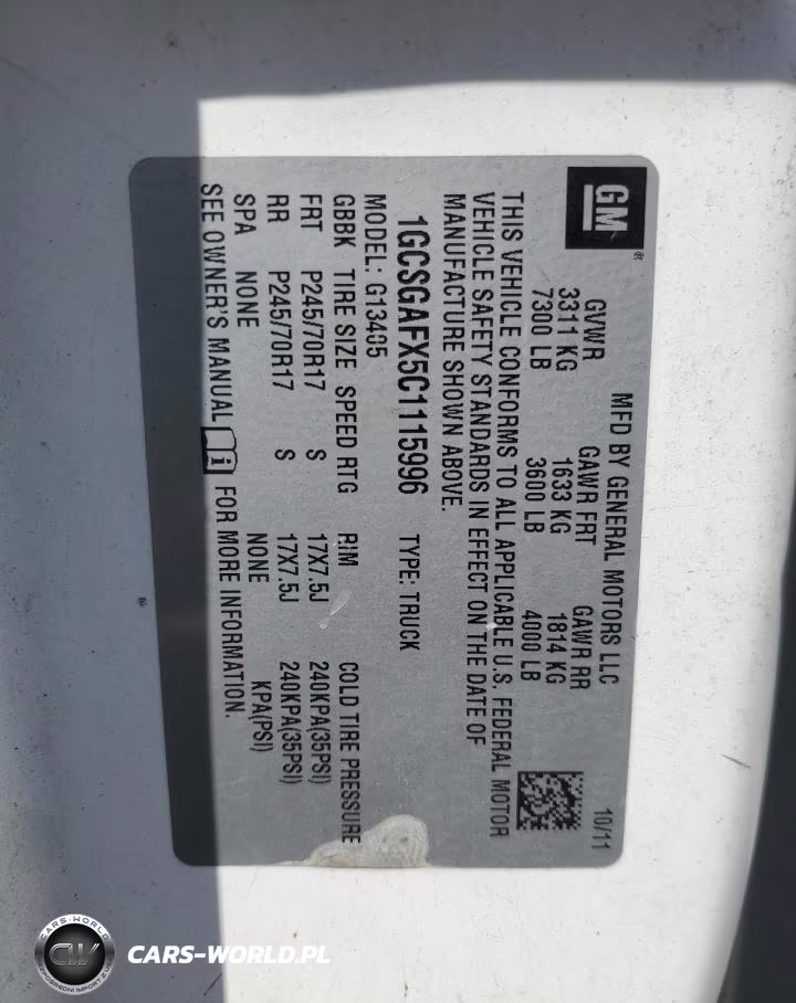 2012 Chevrolet Express G1500 VIN:1GCSGAFX5C1115996 - 13