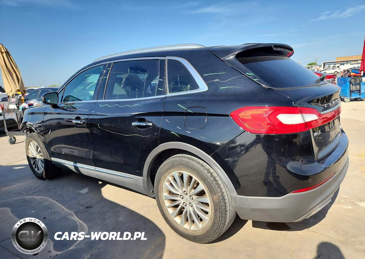 2017 Lincoln Mkx Select VIN:2LMPJ6KR8HBL40128 - 2
