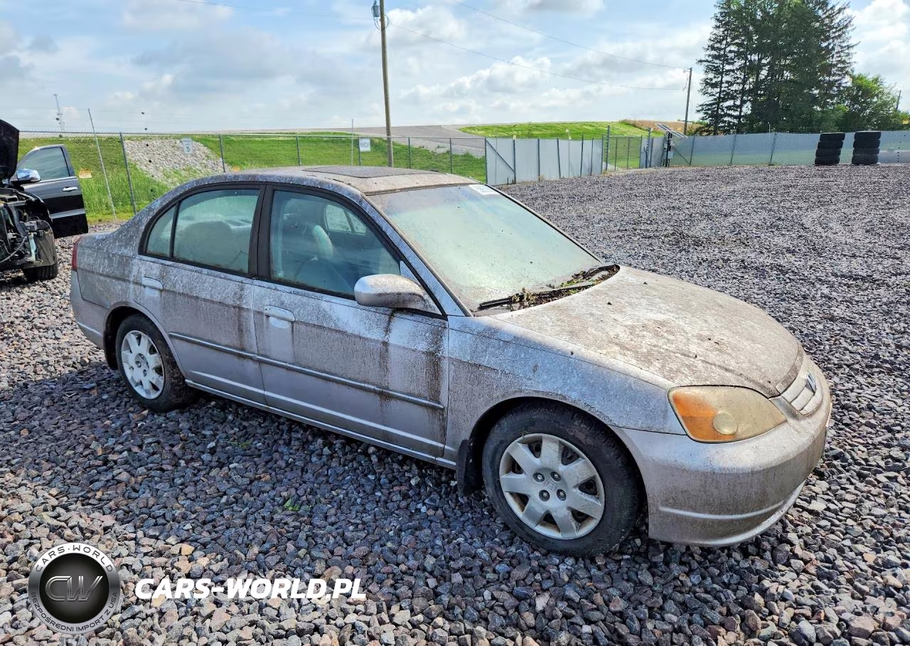 2002 Honda Civic Ex VIN:1HGES26892L060547 - 4